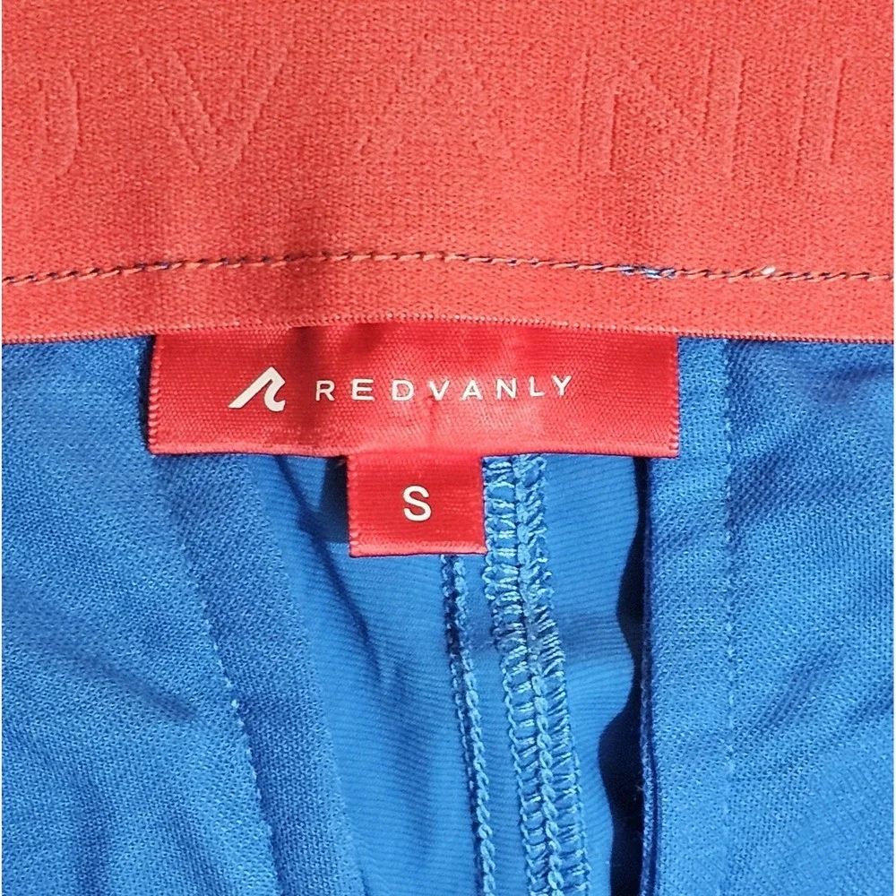 Redvanly‎ Men's Ibiza Blue Hanover Pull-On Golf Shorts Size Small 9